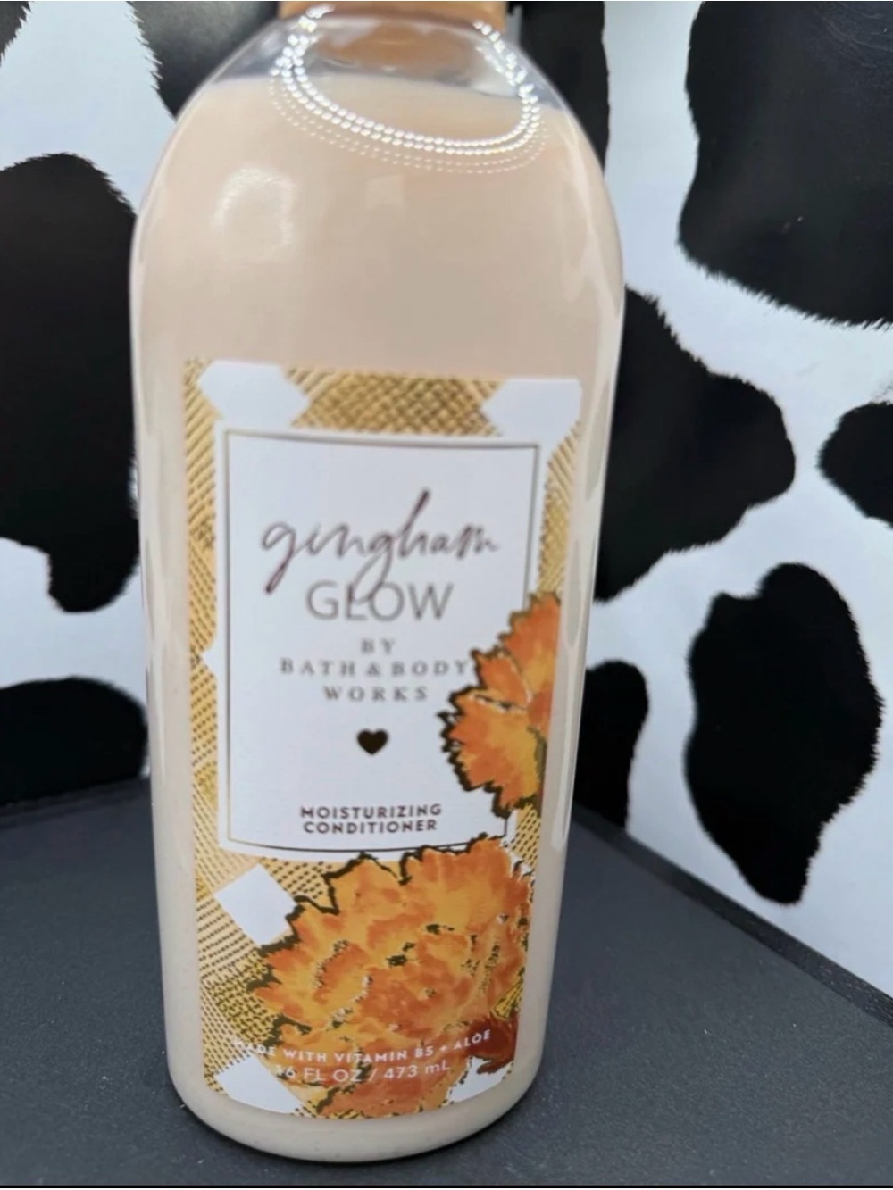 RetiredBath & Body Works Gingham Glow Moisturizing Conditioner -w/ Vitamin A5, E
